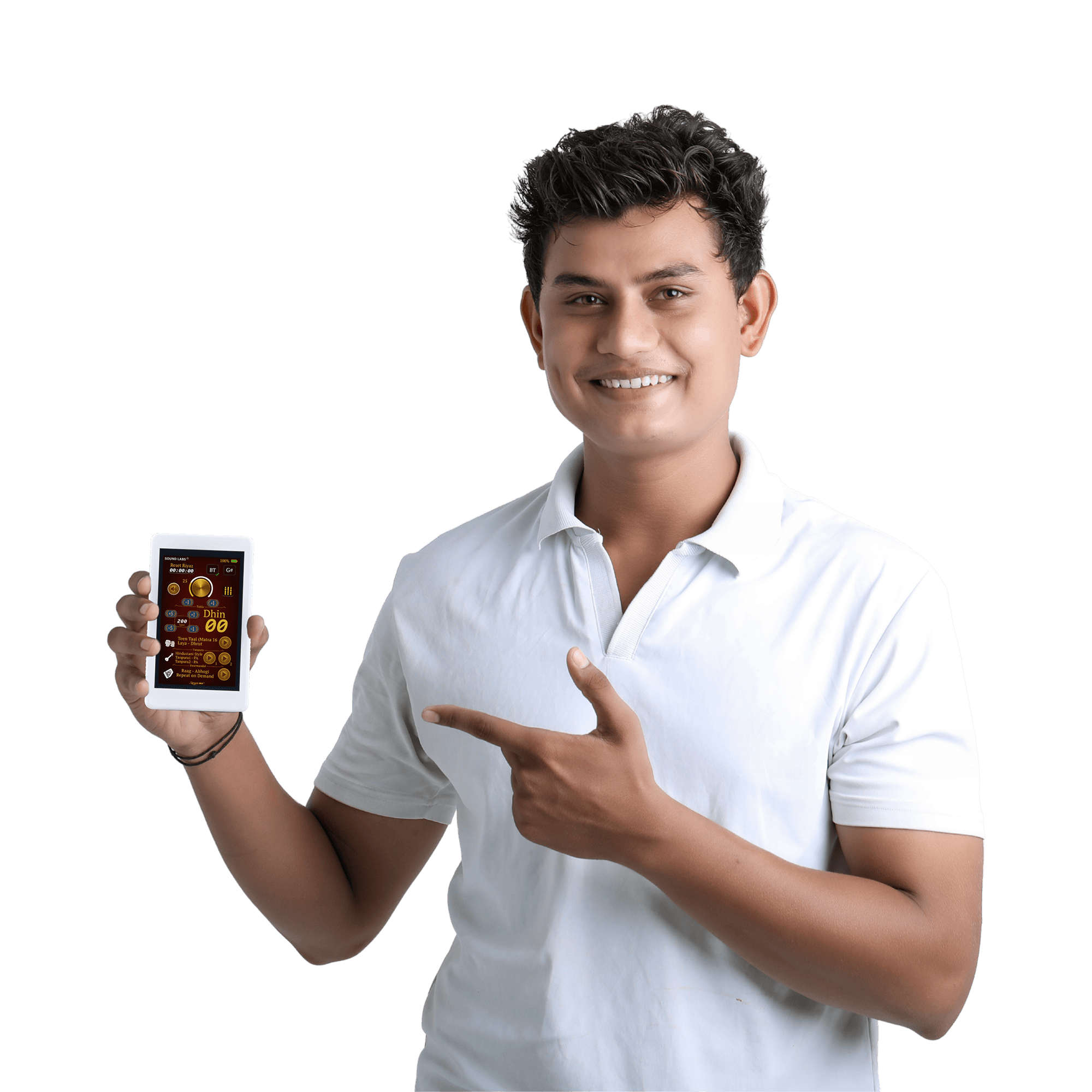 Sangat Gold|Handy Electronic Tabla with Dual Tanpura and Swarmandal