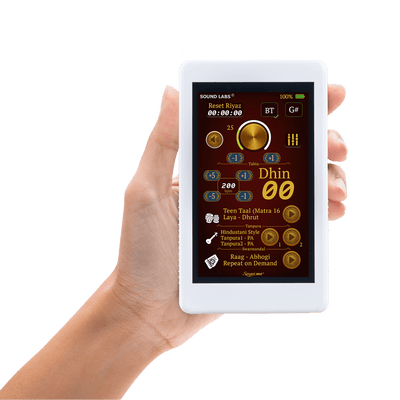 Sangat Gold|Handy Electronic Tabla with Dual Tanpura and Swarmandal
