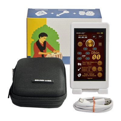 Sangat Gold|Handy Electronic Tabla with Dual Tanpura and Swarmandal