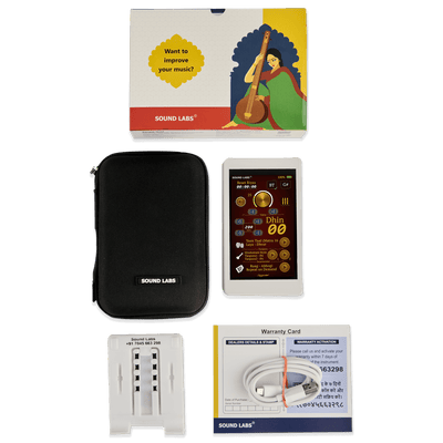 Sangat Gold|Handy Electronic Tabla with Dual Tanpura and Swarmandal